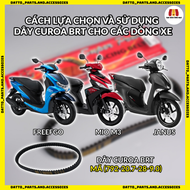 Dây Curoa BRT Cho Honda Vario/ Air Blade/ Vision/ AB110/ Click/ Vespa Sprint/ NVX/ Mio/ Janus