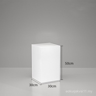 Wooden Paint White Exhibition Stand Design Commercial Exhibition Boutique Exhibition Cabinet Display