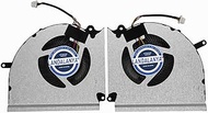 Replacement New Laptop CPU and GPU Cooling Fan for MSI GE78HX GP78HX MS-17S1 MS-17S2 PABD1A010SHR N5