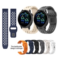 Mesh Sports Watches Silicone Strap For Garmin Vivoactive 6 / 5 / 3 element Multicolored Bracelet