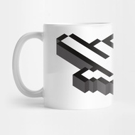 Isomemetric hand cursor clicking Isomemetric Coffee Mug hand cursor clicking Coffee Mug