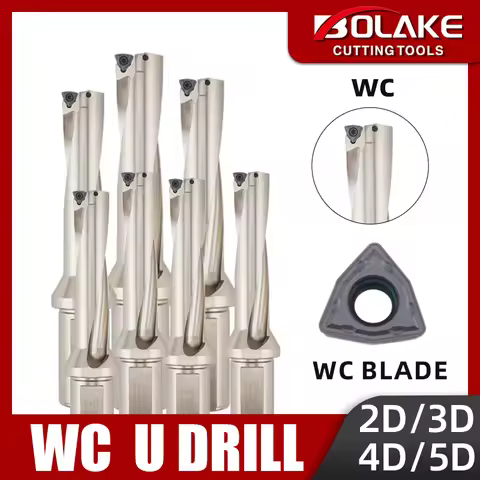 High quality WC SP drills U drill C20 C25 C32 SP series drills 2D 3D 4D 5D metal drills SPMG WC quic