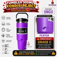 REJECT Tumbler Vacuum Stainless Steel Handle 900ML Barang Baru Kondisi Rijek Dari Pabrik Tahan Panas