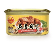 【OFFER 金桥 五香肉丁 RM10.50 expiry Nov 2024】正新加坡金桥罐头 | 午餐肉 | 扣肉 | 东坡肉 | 排骨 | 五香肉丁 | 香菇鸡肉酱 | 鸡餐肉 | 午餐肉(麻辣 