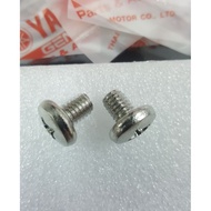 Y125z / y125zr - screw exhaust protector / skru cover exhaust (original) - yamaha -