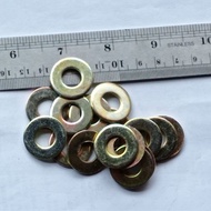 M10 YELLOW PLATERing WASHER PLATE FLAT M10