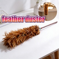 Natural Fluffy Chicken Feather Duster Efficient Feather Duster Practical feather duster for home