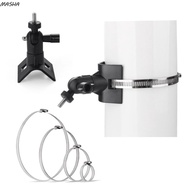 MASHAMY Camera Pole Mount Bracket, Plastic Adjustable Security Camera Holder, Universal Rust Resista
