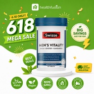Swisse Men's Vitality 120 Tablets | Maca + Oyster + Kangaroo Men's Health Support