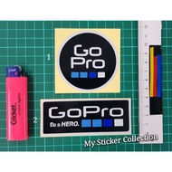 Go Pro Be A HERO Sticker Cutting Overlapping Reflective #gopro #go #pro #beahero #camera #goprocam