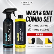 CARVIX | Nano Coating Spray Quick Coating Ceramic Coating Car Wash & Wax Nano Car Shampoo