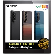 [for Samsung Z Fold7 Fold 7 ] Pitaka Tactile Woven Slim Fusion Weaving Aramid Fiber Case Cover