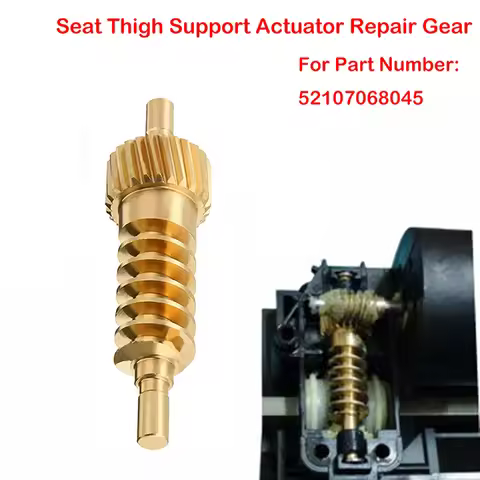 1/2x Seat Thigh Support Actuator Repair Gear Kit Replacement 52107120189 for BMW 5 7 Series E60 E61 