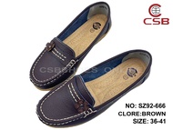 CSB รองเท้าหนังวัว SZ92-666 รองเท้าคัดชู รองเท้าทำงาน รองเท้าแฟชั่น รองเท้าผู้หญิง