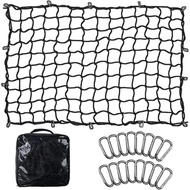 210 * 150CM, 5 'X 7' Feet Elastic Cargo Net Stretchable to 10'X 14 'Suitable