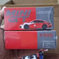 Mini GT Scale 64 Porsche 911 (992) Carrera S Safety Car Daytona 2023 MGT699