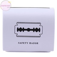 TEAY Razor Blade Tin Boxes Sharps Containers For Barber Shops Biohazard Needle Disposal Razor Blade 