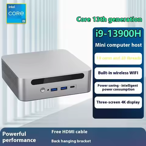 SZBOX Intel Core I7 1280P/12700H/13700H MINI PC Windows 11 DDR4*2 M.2 2280 SATA/NVMe Wifi6 BT5.2 Off