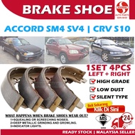 S2U Rear Brake Shoe Honda Accord SM4 SV4 CRV S10 Car Brake Part 5524 Pam Kasut Brek Lining Belakang 