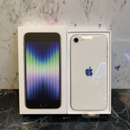 ☁️「拆封新機」iPhone SE3 64g/128g 白色 台灣公司貨
