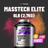 Muscletech MassTech ELITE 6lb Mass Tech Mass Gainer Masstech muscletech
