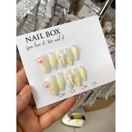 (02) Nailbox lovely beach design fake nails press on nails