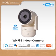 MOES Tuya Wi-Fi 6 Smart Indoor 4MP HD Security Pan/Tilt Camera Motion Tracking & Sound Detection Inf