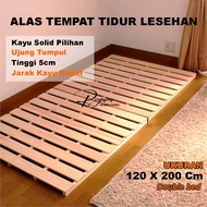Renjana Palet Alas Tempat Tidur Kayu Lesehan Ukuran Double bed 120x200cm