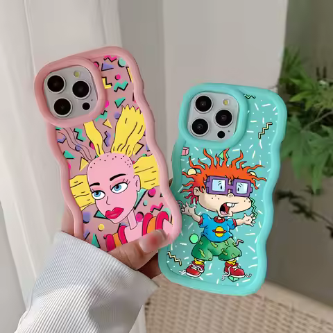 Funny Cartoon Phone Case for Samsung S24 S23 S22 S21 S20 FE Ultra J7 Pro Prime 5G Candy Color Soft S
