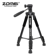 Portable 140cm 55.1inch Camera Tripod with Carrying Bag Adjustable-height Photography Stand for Phone Video Recording Gopro