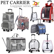 Luggage Pet Carrier Pet Cart Pet Container Transparent Carrier Capsule Carrier Space Capsule Large C