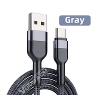 สาย Usb C ชนิด C ชาร์จเร็วสายดาต้าชาร์จเร็วสาย Usb C สำหรับ Samsung S21 S20 A51 Xiaomi Mi 10 Redmi N