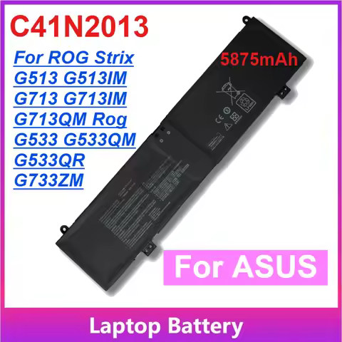 5875mAh 90W C41N2013 C41N2013-1 Laptop Battery for ASUS ROG Strix G513 G513IM G713 G713IM G713QM Rog