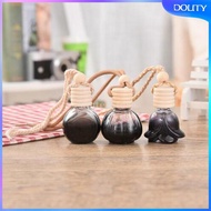 [dolity] Empty  Auto Pendant Fragrance Bottle Holder 10ml f/ Car Room Decor Ball