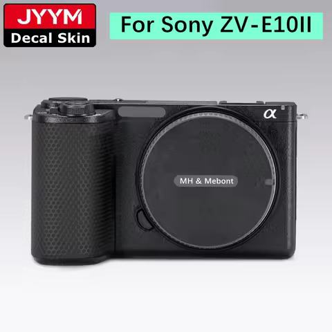 Camera Sticker For Sony ZV-E10II ZV-E10M2 Decal Skin Vinyl Wrap Film Protective Coat ZV-E10 II ZVE10