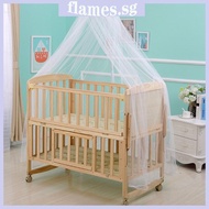 FL Bed Dome Cot Mosquito Net Canopy Curtains for Beds Portable Mosquito Netting Without Stand for Toddler Infant Baby Be