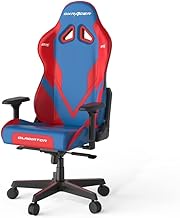 DXRacer G Series GC/G001/BR Computer Chair (OH/G8200/BR) - Red and Blue, Premium Craftsmanship, Adjustable Backrest, 4D Adjustable Armrests, Multi-Function Tilt Mechanism, Anti-Scratch PU Casters