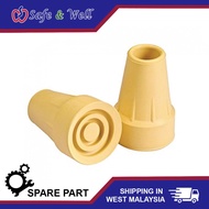 HOPKIN S'PART-7/8IN RUBBER TIP FOR AXILLA CRUTCHES (4PCS)