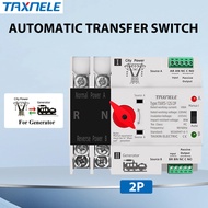 TAXNELE ATS 2P 63A 100A 125A Dual Power ATS สวิทช์ ไฟฟ้า ats Automatic transfer switch เวลาในการเปลี
