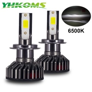 YHKOMS led headlight H7 LED H4 LED Bulb H1 H7 9005 HB3 9006 HB4 H8 H9 H11 4300K 5000K 6500K 8000K 25