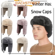 BACKSTREET Bomber Hat Trapper Earflap Bonnet Windproof Winter Hat