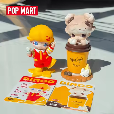 New Products Bestseller Pop Mart Dimoo Co Branded Series Blind Box Handheld Car Toys Desktop Decorat