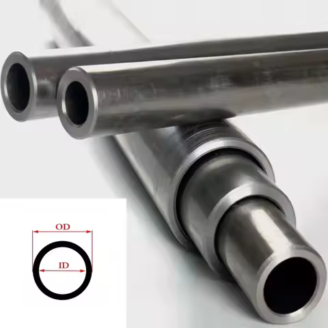 22mm Seamless Steel Pipe Hydraulic Alloy Precision Steel Tubes Explosion-proof TubeInside and outsid
