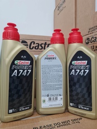 น้ำมันหัวเชื้อ 2t Castrol A747 ของแท้ 1L จัดส่งออเดอร์ทุกวันถึงเวลา 13.30น. (ออเดอร์หลังเวลา 13.30น 