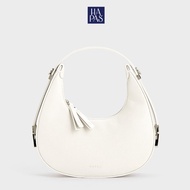 กระเป๋าสะพายข้างผู้หญิง HAPAS Hobo หรูหรา ทรงก้นกลม ขนาด