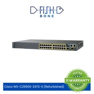 Refurbished Cisco Switch WS-C2960S-24TS-S