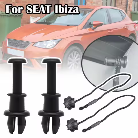 For SEAT Ibiza 6L 6F KJ1 2002 - 2021 Altea Arona KJ7 Mii Toledo 1M 5P KG Car Parcel Shelf String Cli