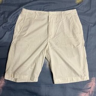 Uniqlo 白色男短褲