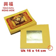 SILVER SHARING PAPER / GUN CUA / GUNCUA 3 YEN PAO YENPAO ORANGE (LARGE TIE)