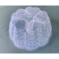 LAVA BPA Free Heart Shape Jelly Mould/ Acuan Jeli -7"/ 10" - JM072/ JM172